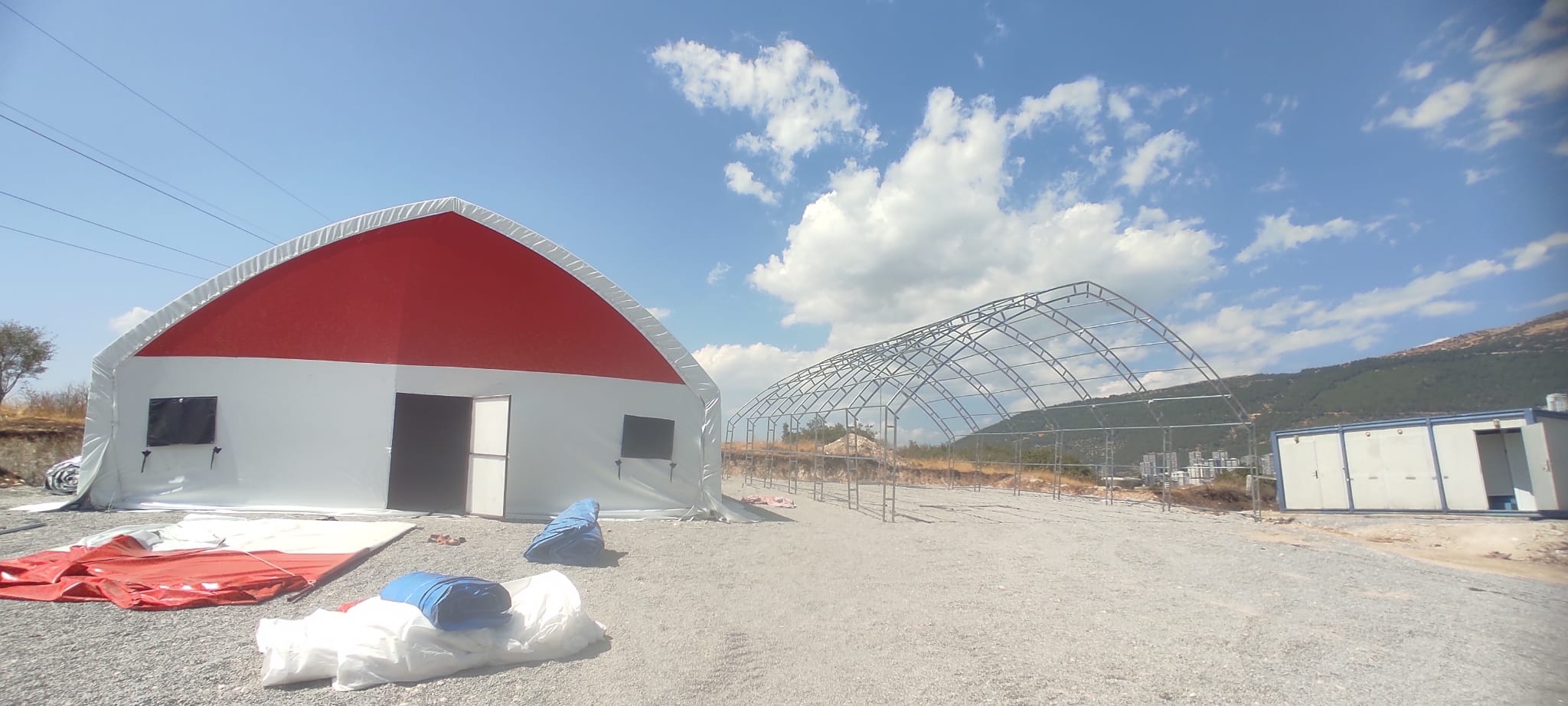 Şantiye çadırları